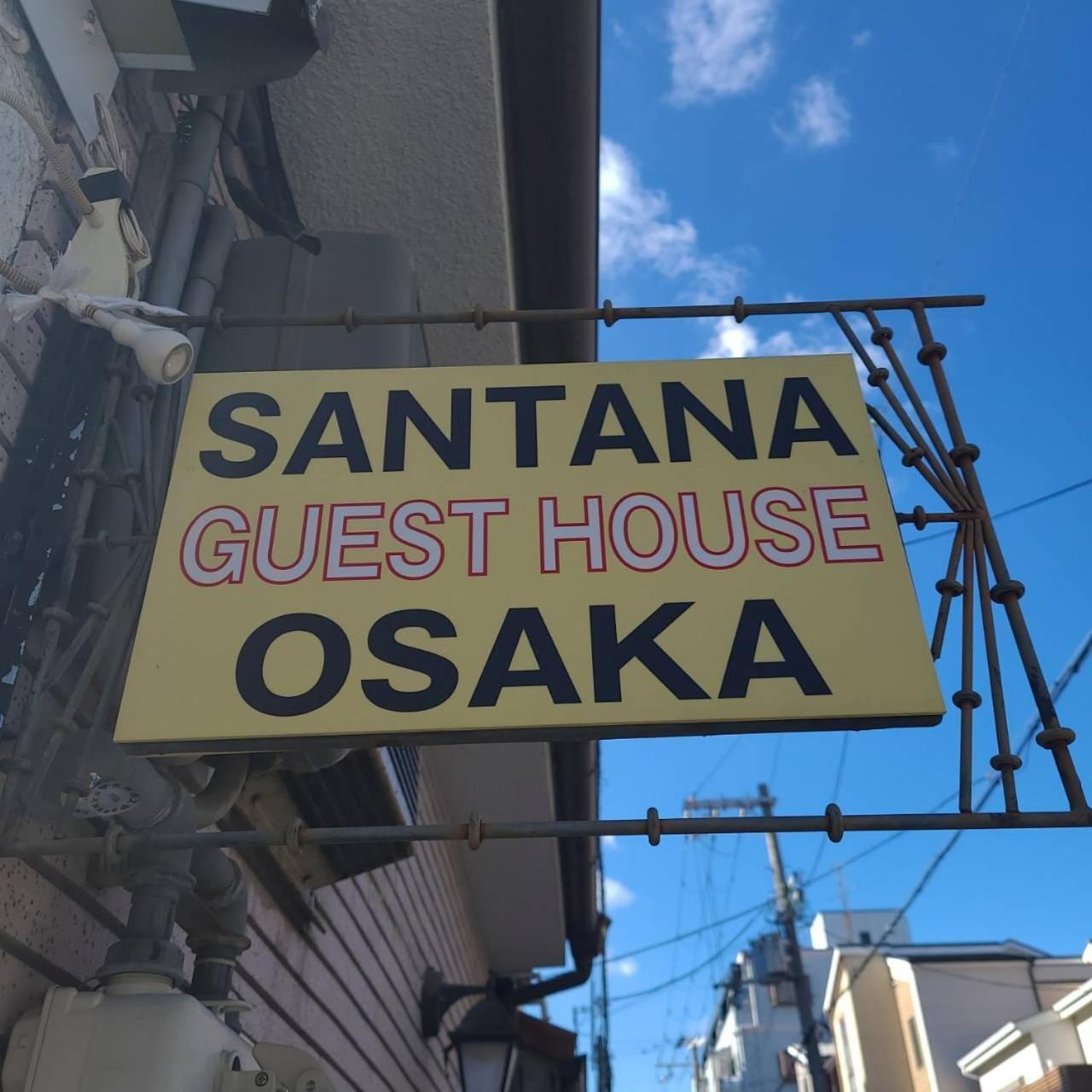 Santana Guest House Osaka Exteriör bild